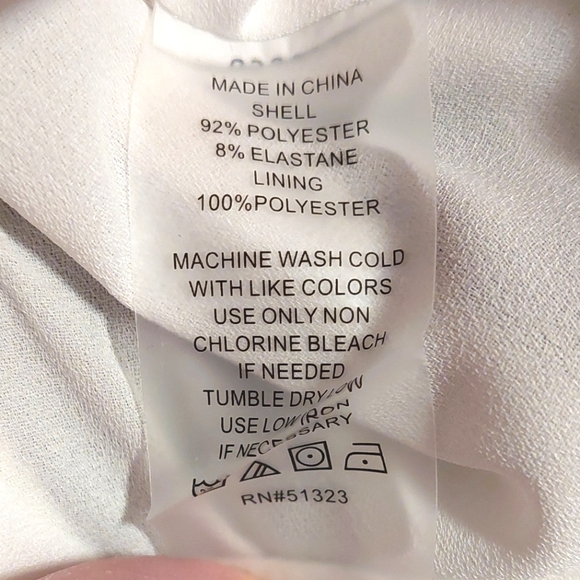 Vince Camuto Women's Black & White Striped Asymmetric Flowy Dress NWT Size 22W - Picture 12 of 14